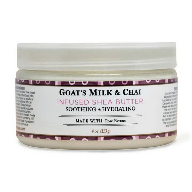 Nubian Heritage Shea Butter Moisturizer Infused With Goats Milk and Chai - 4 oz