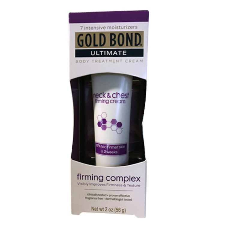 Gold Bond Ultimate 7 Intensive Moisturizers Firming Neck and Chest Cream,  2 oz