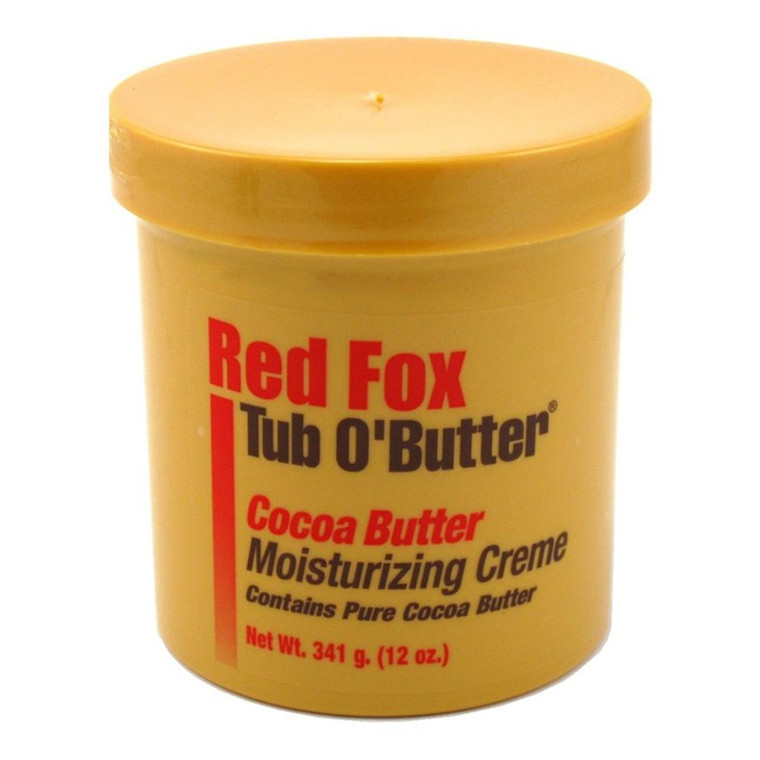 Red Fox Tub Cocoa Butter Moisturizing Creme, 12 Oz