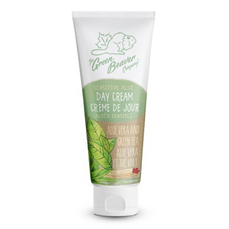 The Green Beaver Company Aloe Day Cream For Sensitive Skin, 4 Oz