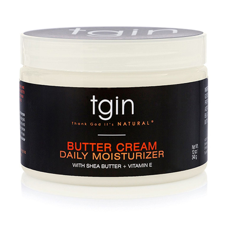 TGIN Butter Cream Daily Moisturizer with Shea Butter + Vitamin E, 12 Oz