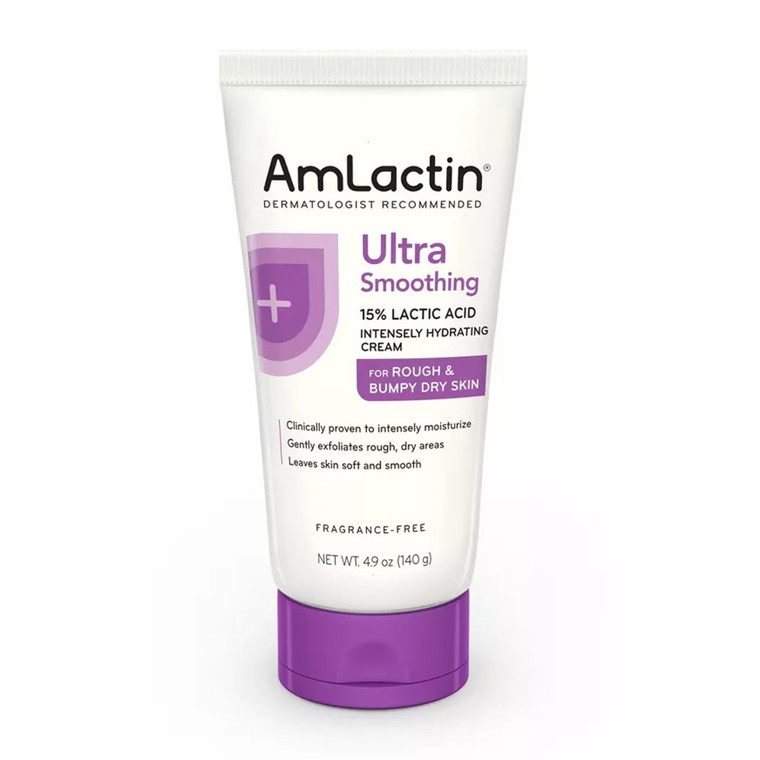 Amlactin Ultra Smoothing Intensely Hydrating Body Cream, 4.9 Oz