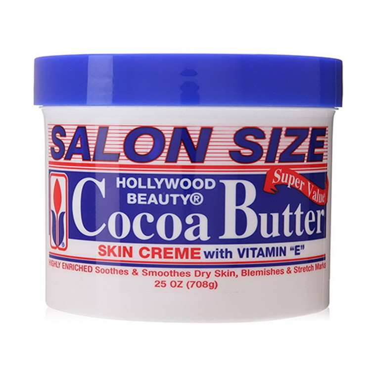 Hollywood Beauty Cocoa Butter Skin Creme, 25 Oz