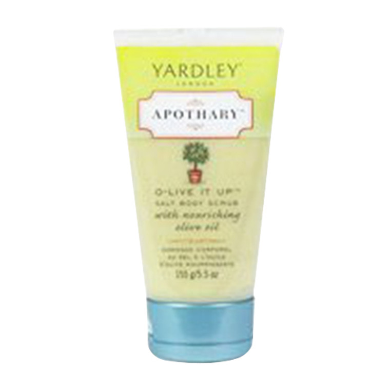 Yardley London Apothary Body Scrub, O-Live It Up Salt 5.5 Oz - 1 Ea