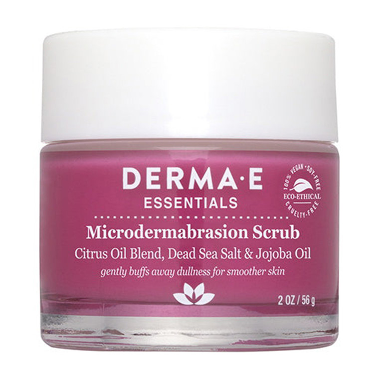Derma E Microdermabrasion Scrub Exfoliate for Soft and Radiant Skin 2Oz (56g)