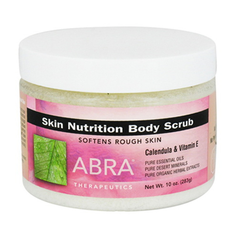 Abra Therapeutics Skin Nutrition Body Scrub For Rough Skin - 10 Oz