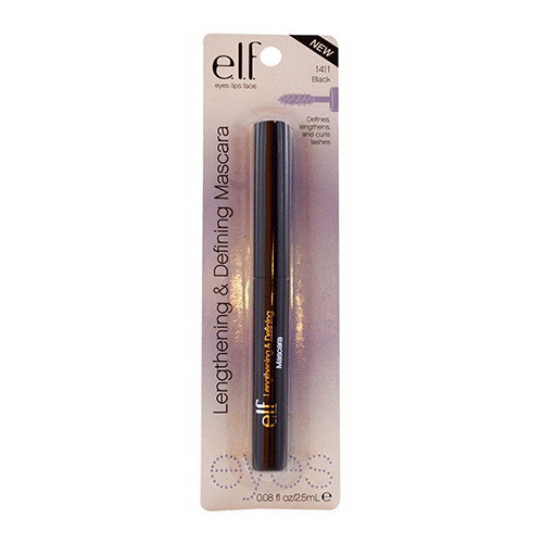 e.l.f Cosmetic Essential Lengthening and Defining Mascara, Black, 0.08 oz, 2 Ea