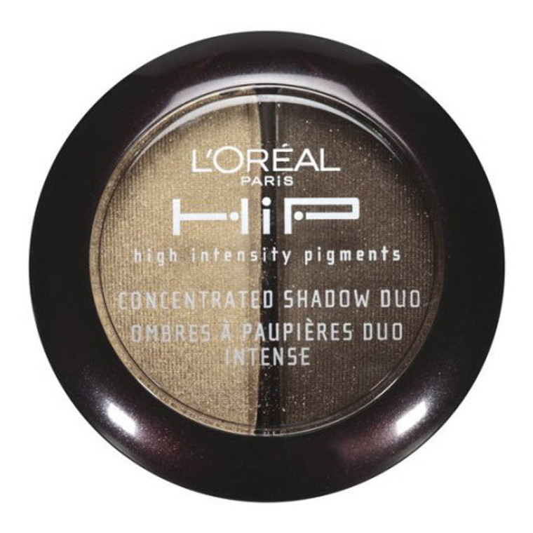 Loreal Hip High Intensity Pigments Concentrated Eye Shadow Duo, Dynamic 828 - 1 Ea