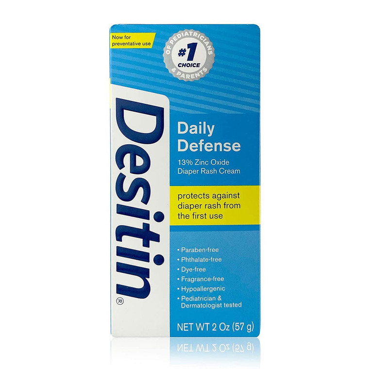 Desitin Rapid Relief Creamy Diaper Rash Ointment, 2 Oz