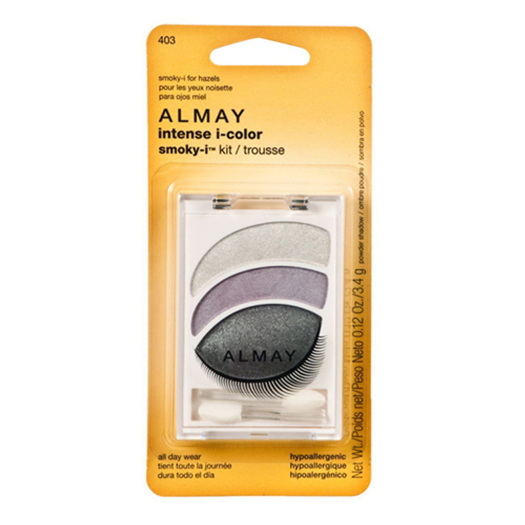 Almay Intense I-Color Smoky-I Kit Powder Shadow Palette For Hazel Eyes 1 Ea