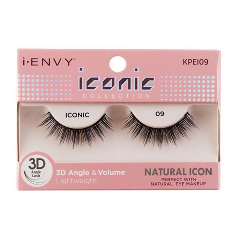 Kiss I Envy By Iconic Collection 3d Angle and Volume Eyelashes, 1 Pair