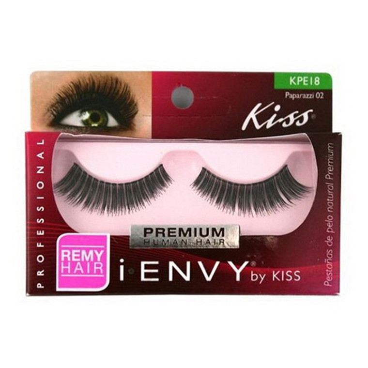 Kiss I Envy Remy Hair Paparazzi 02 Eyelashes, 1 Pair