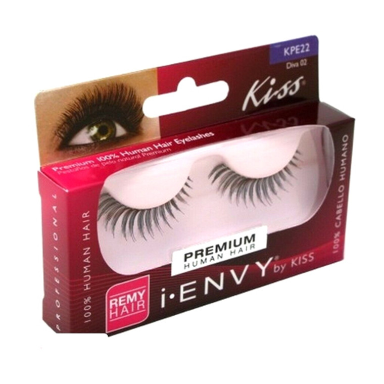 Kiss I Envy Diva 02 Lashes, 1 pair