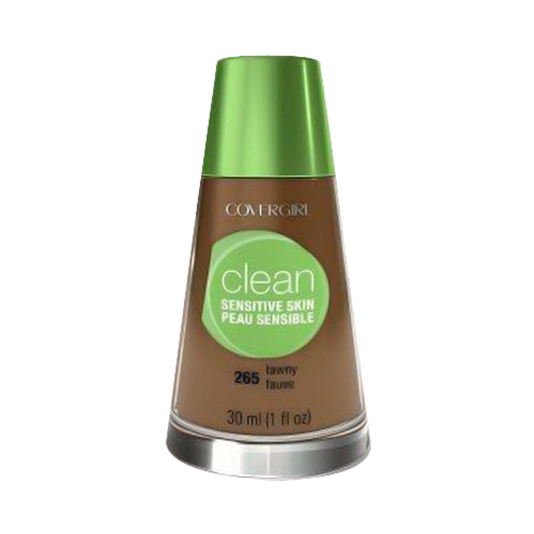 Covergirl Clean Sensitive Skin Liquid Makeup, Tawny 265 - 1 Oz, 1 Ea