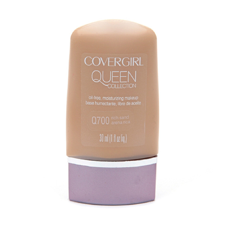 Covergirl Queen Collection Liquid Makeup Foundation Q700, Rich Sand - 1 Oz, 1 Ea