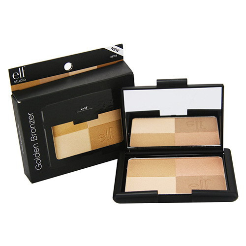 e.l.f Cosmetic Essential Bronzers, Golden Bronzer, 2 Ea