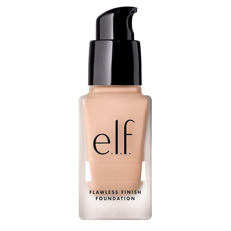 e.l.f Cosmetics Flawless Finish Foundation SPF 15 Porcelain for Natural Coverage and Even Skin Tone 0.68Oz (20ml)