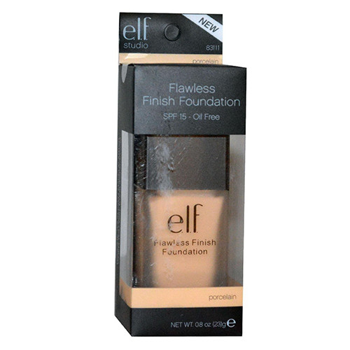 e.l.f Cosmetics Studio Flawless Finish Foundation Porcelain With SPF15, 0.68 oz