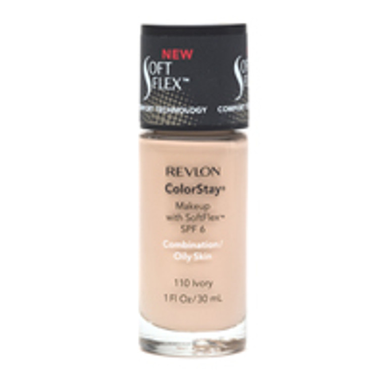 Revlon Colorstay Makeup With Softflex For Combination / Oily Skin, Ivory #110, 1 Oz - 1 Ea