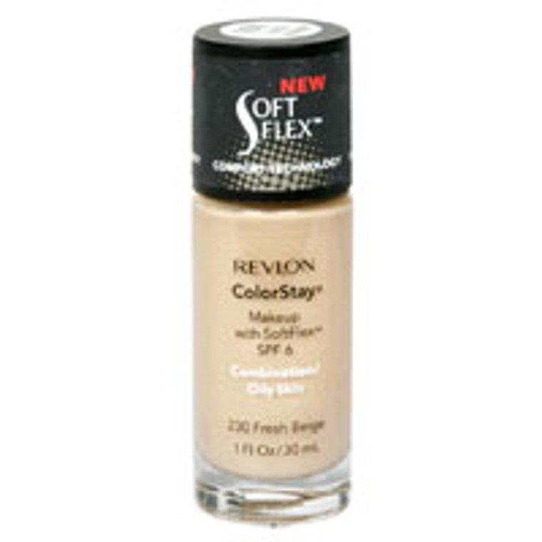 Revlon Colorstay Makeup With Softflex For Combination / Oily Skin, Fresh Beige #230, 1 Oz - 1 Ea