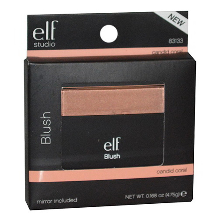 e.l.f Cosmetic Essential Blush, Candid Coral, 0.168 oz, 2 Ea