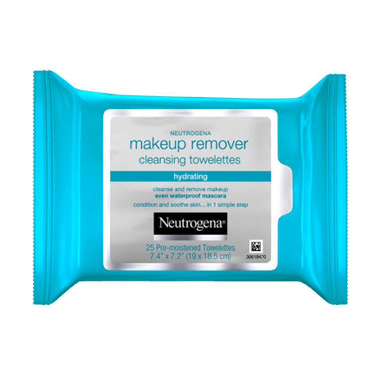 Neutrogena Makeup Remover Cleansing Towelettes - 25 Ea