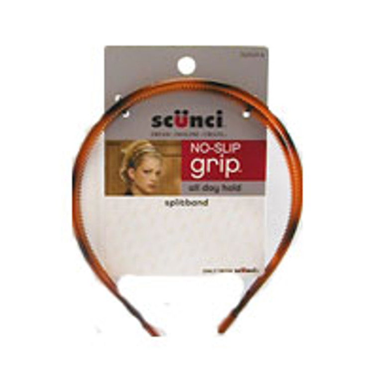 Scunci Dream-Imagine-Create No-Slip Grip All Day Hold Spilt Strips Headband - 1 Ea