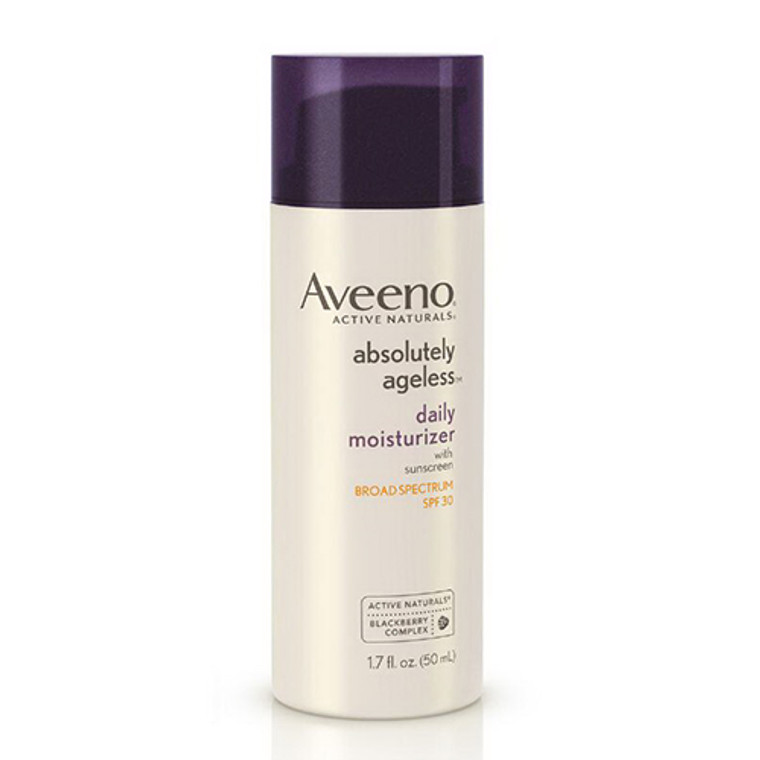 Aveeno Active Naturals Absolutely Ageless SPF 30 Daily Moisturizer, 1.7 oz