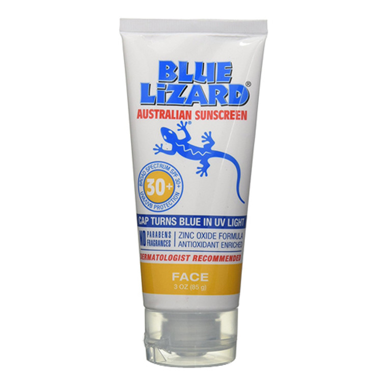 Blue Lizard Australian SPF 30+ Face Sunscreen Gel, 3 oz