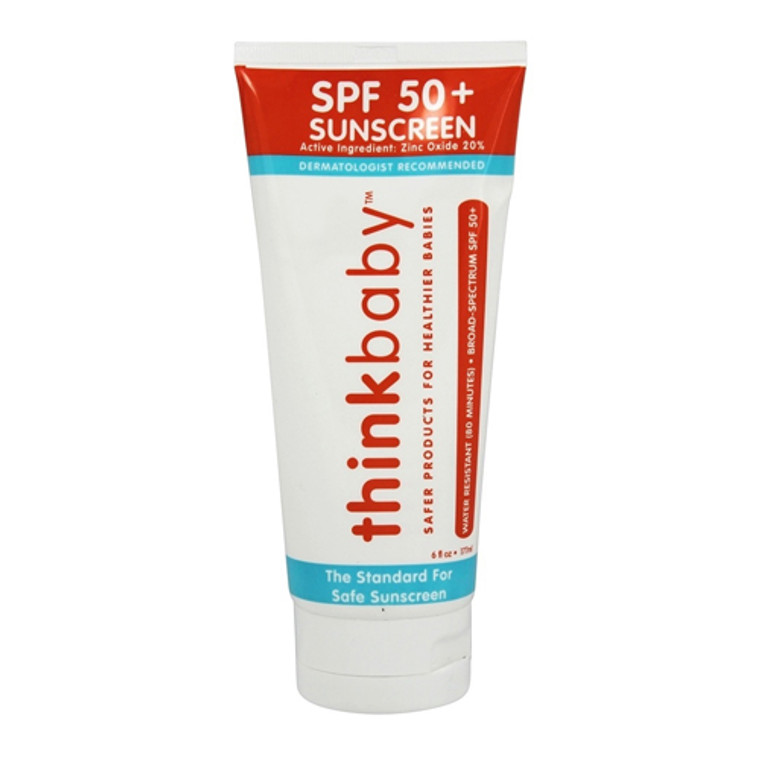 Thinkbaby Sunscreen Spf 50 Plus For Kids, 6 Oz