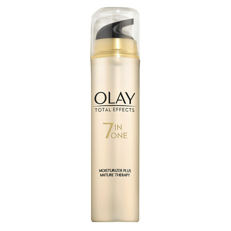 Olay Total Effects 7 in 1 Anti Aging Face Moisturizer Plus Mature Skin Therapy 1.7Oz (50ml)
