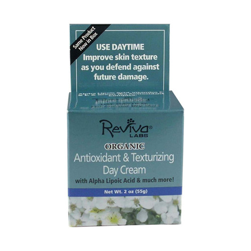 Reviva Labs Antioxidant And Texturizing Organic Day Cream With Alpha Lipoic Acid - 2 Oz