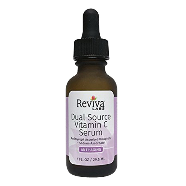 Reviva Labs Dual Source Vitamin C Anti Aging Serum, 1 Oz