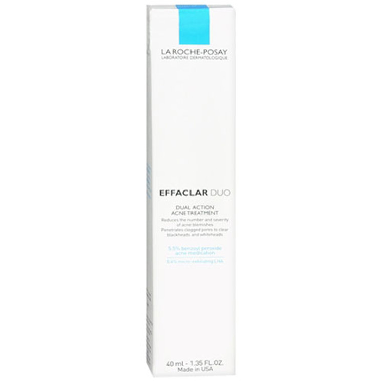 La Roche-Posay Effaclar Dual Action Acne Treatment - 1.35 Oz