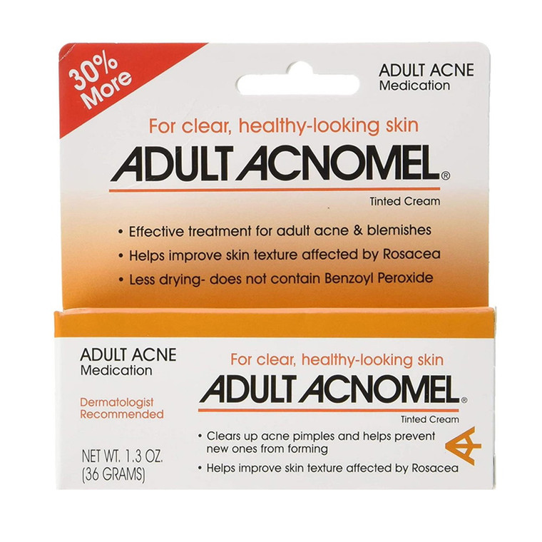 Acnomel Adult Acne Medication Tinted Cream , 1 Oz