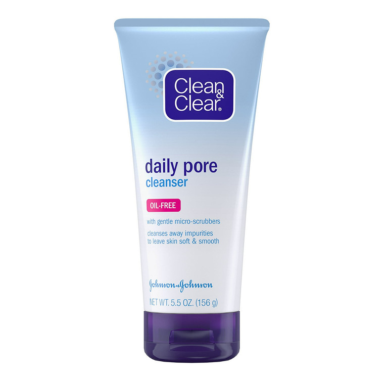 Clean And Clear Oil-Free Daily Pore Cleanser, 5.5 Oz