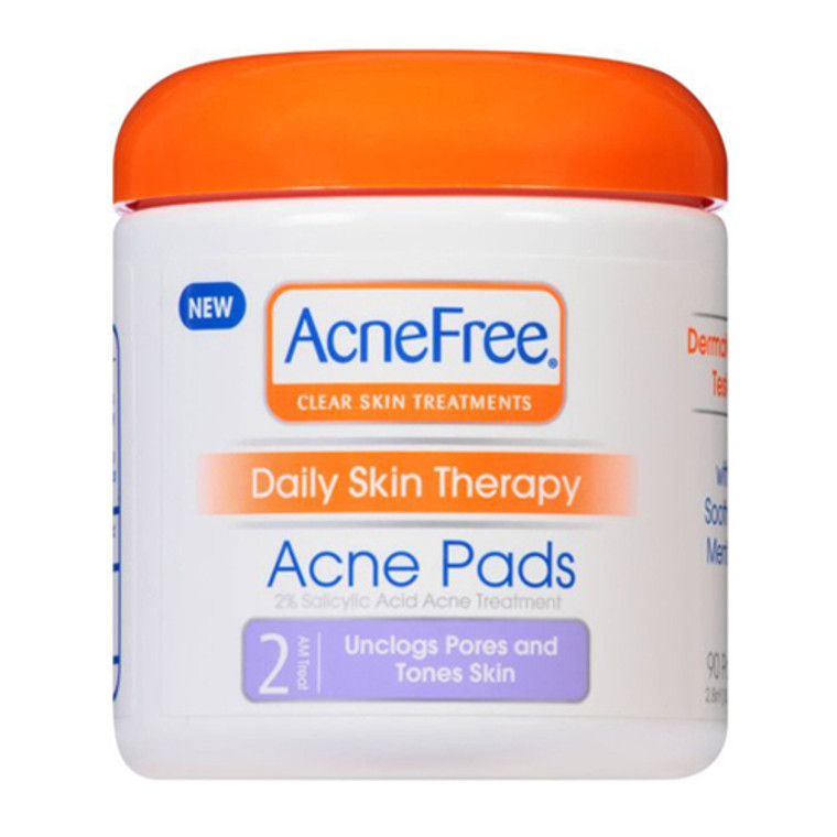 Acnefree Clear Skin Treatments Daily Skin Therapy Acne Pads 90 Ea