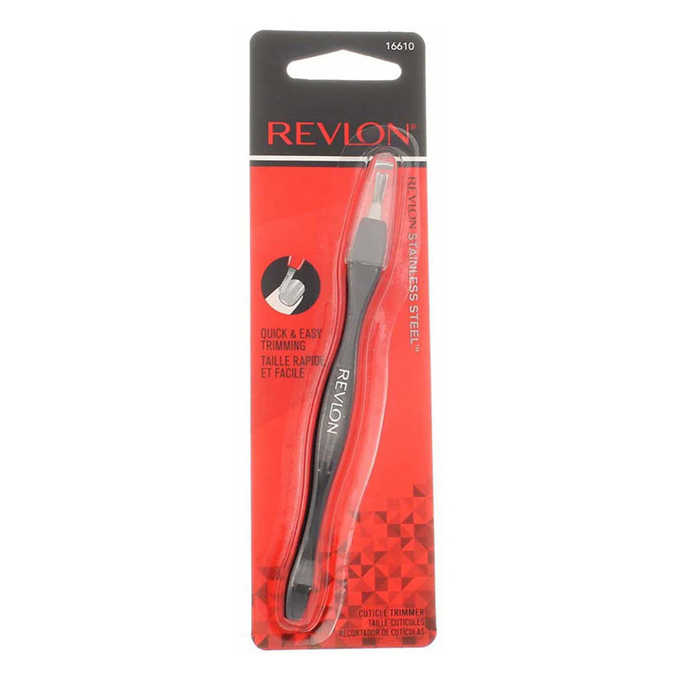 Revlon Deluxe Cuticle Trimmer With Cap, 1 Ea