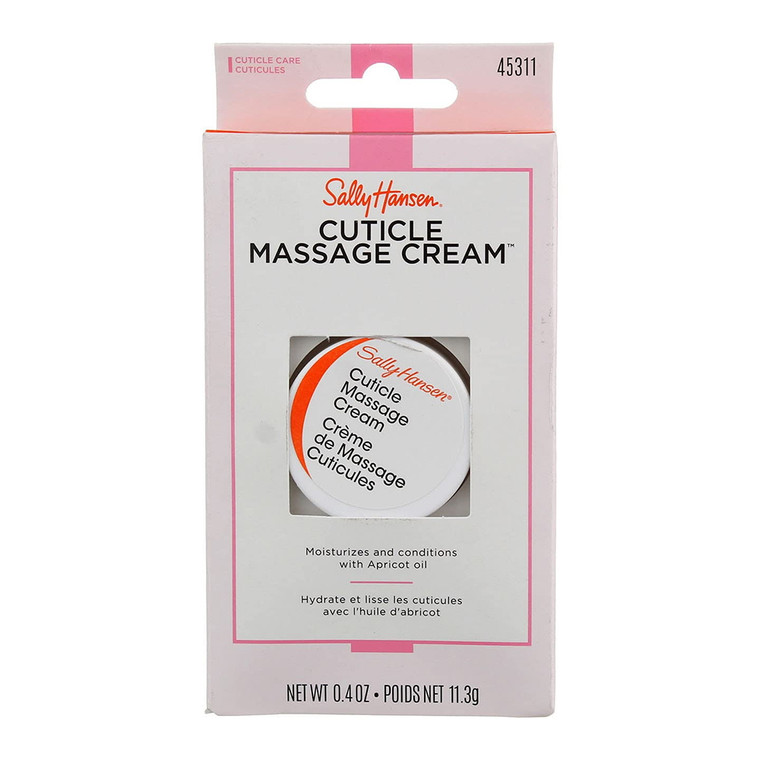 Sally Hansen Cuticle Massage Cream for Nail, 0.4 Oz