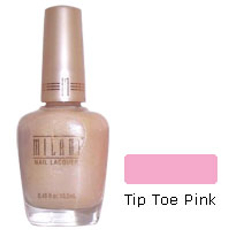 Milani Nail Lacquer, Tip Toe Pink 0.45 Oz - 1 Ea