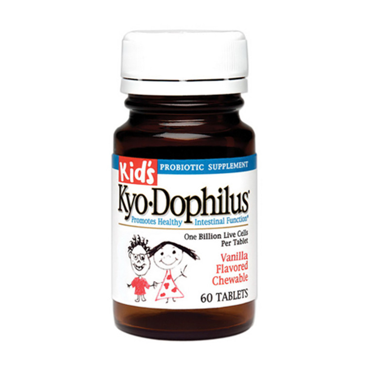 Kyolic Kids Kyo-Dophilus Chewable Tablets, Vanilla Flavor - 60 Ea