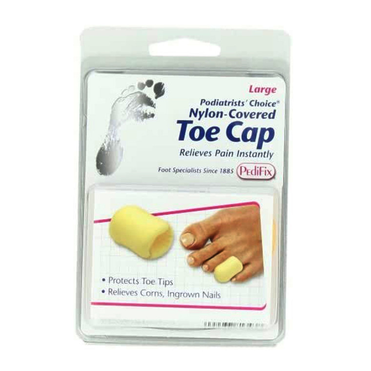 Pedifix Toe Cap Nylon-Covered Large - 1 Ea