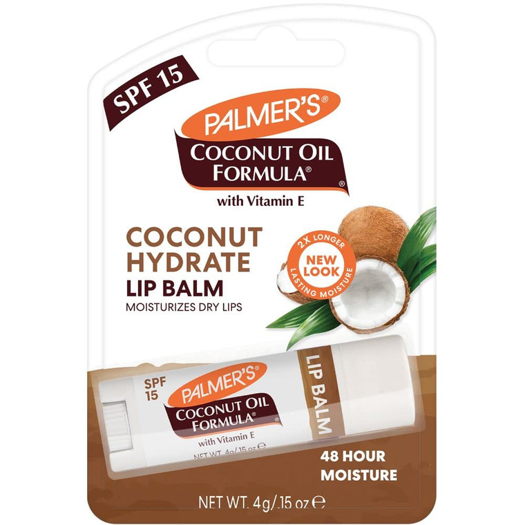 Palmers Coconut Oil With Vitamin E, SPF 15 Lip Balm, 0.15 oz