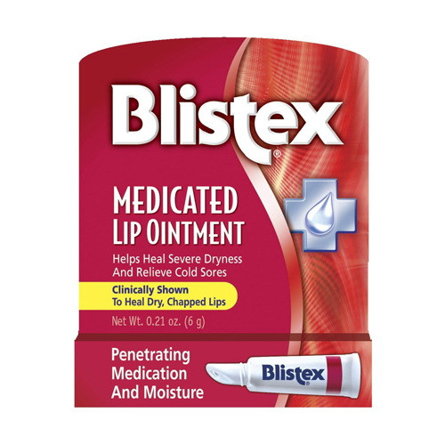 Blistex Medicated Lip Ointment,  0.21 Oz, 12 Ea