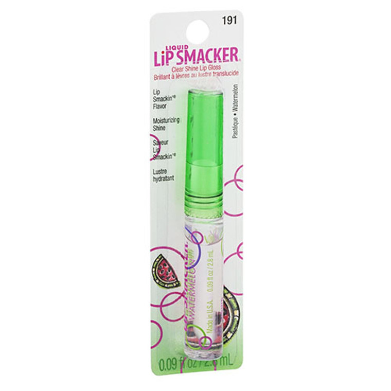 Bonne Bell Liquid Lip Smacker Clear Shine Lip Gloss, Watermelon Flavour - 0.09 Oz