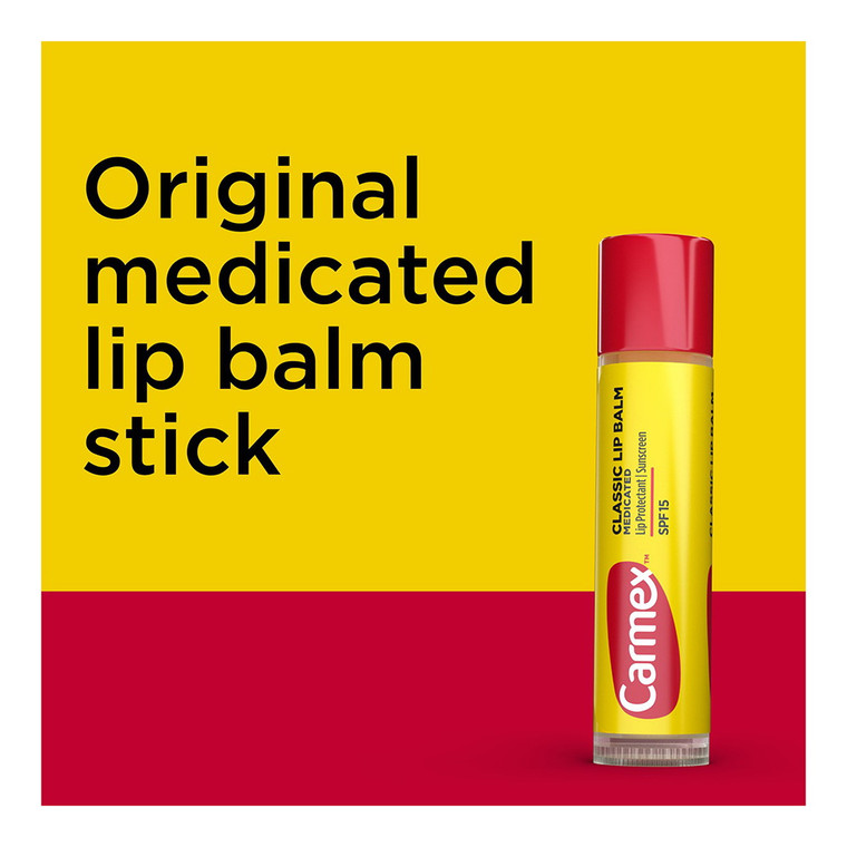 Carmex Lip Balm Everyday Protecting, Original, 0.15 Oz