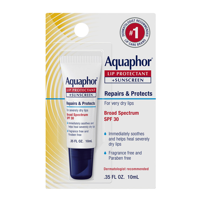 Aquaphor Lip Repair Plus Protect, Broad Spectrum Spf 30, 0.35 Oz