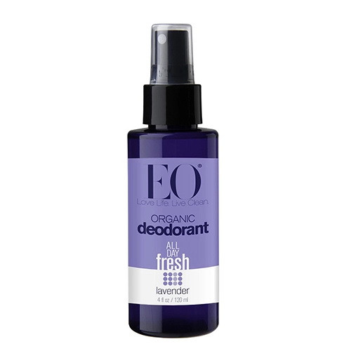 Eo Organic Deodorant Spray, All Day Fresh Lavender, Vegan And No Aluminium - 4 Oz
