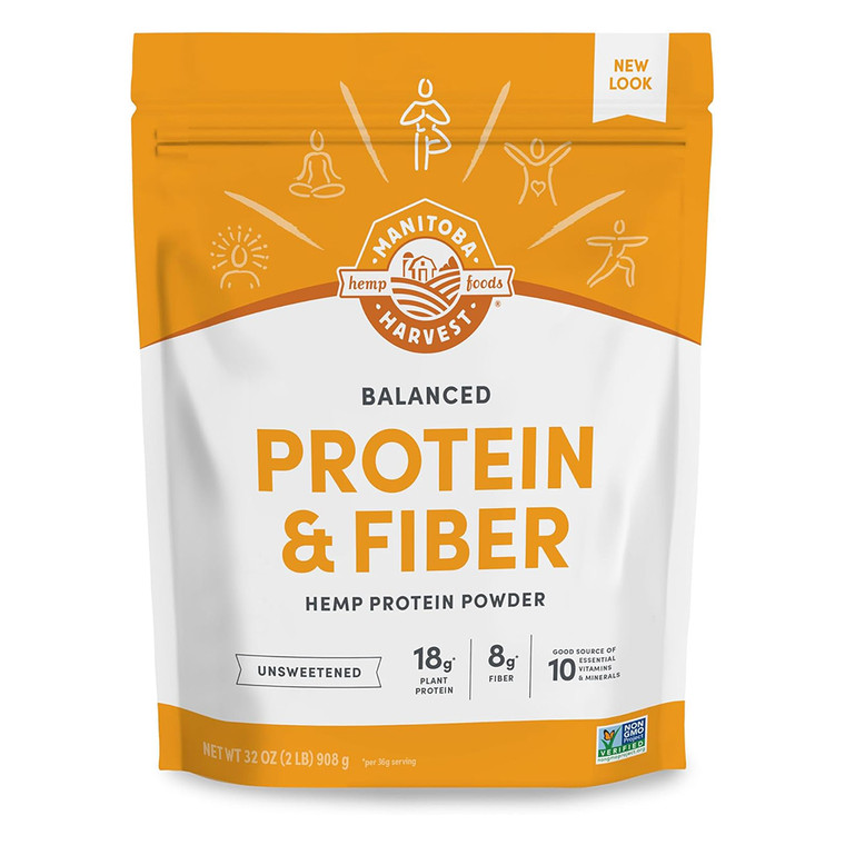 Manitoba Harvest Hemp Pro 50 Plant Based 15g Protein Powder, 32 oz