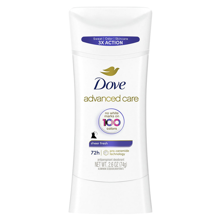 Dove Invisible Advanced Care Antiperspirant Deodorant Sheer Fresh - 2.6 Oz